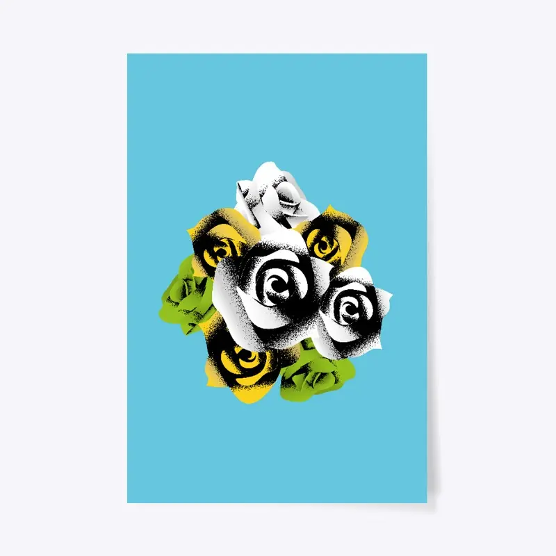 Pop-art Flowers